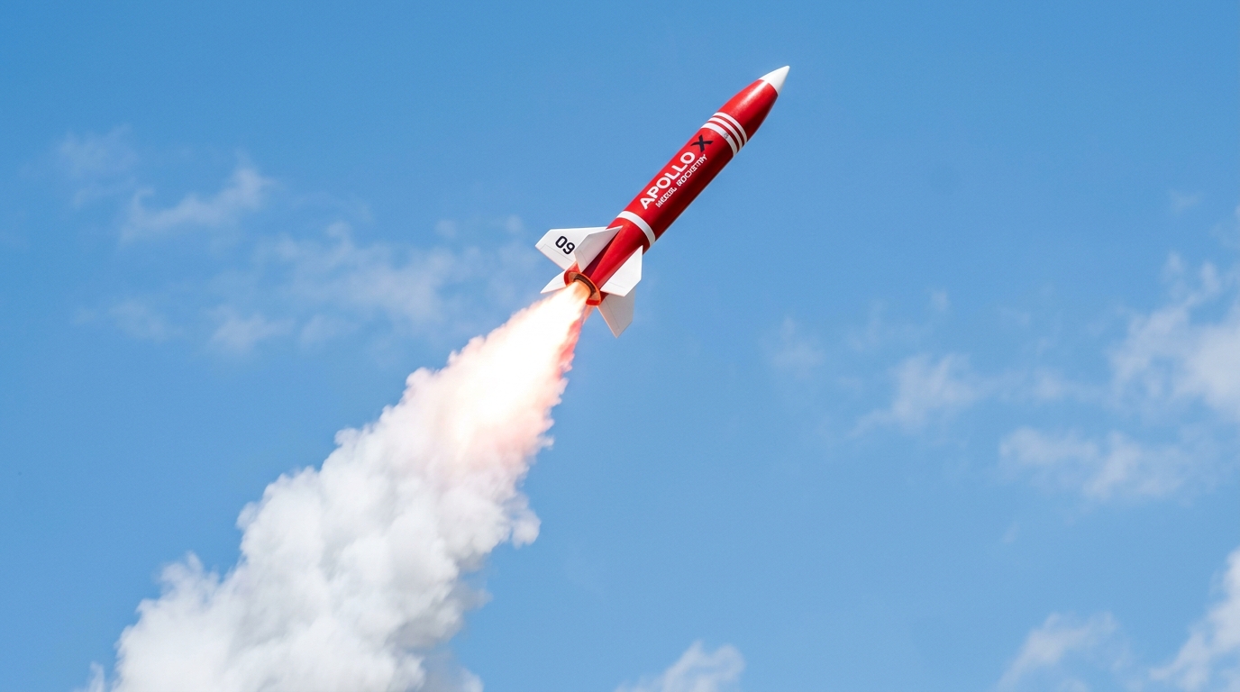 Aerodynamic model rocket launch and telemetry challenge
